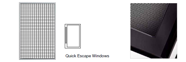 MAJESTEC™ Quick-Escape Windows